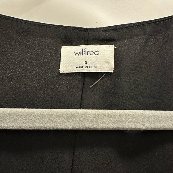 Aritzia Wilfred Black Mini Dress - Picture 4 of 7